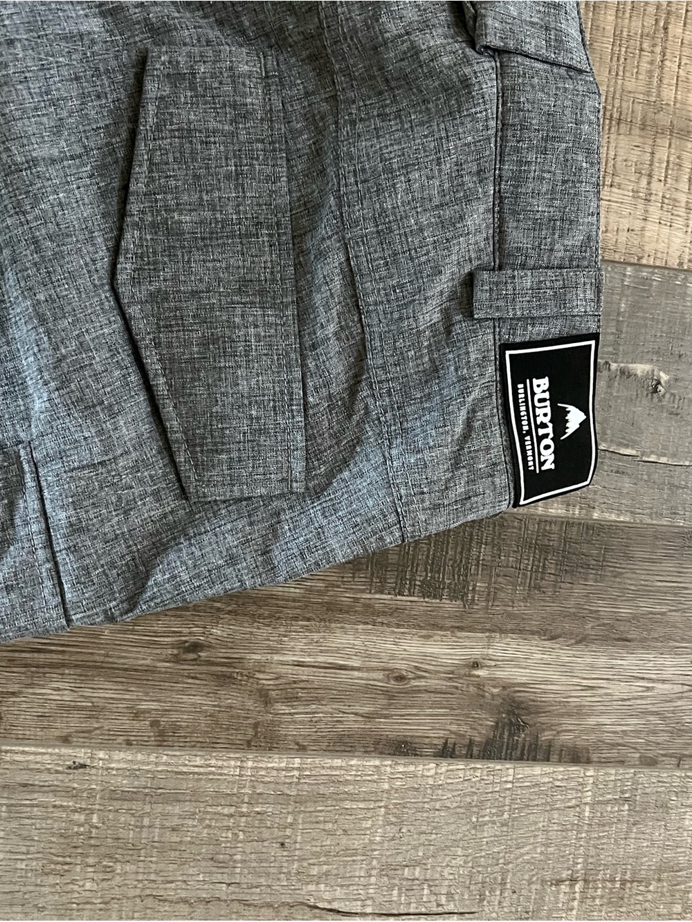 Burton Gray Men's Covert insulated Snow Pants Sz L like new - Picture 10 of 16